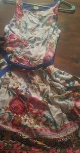 Floral Anthropologie dress